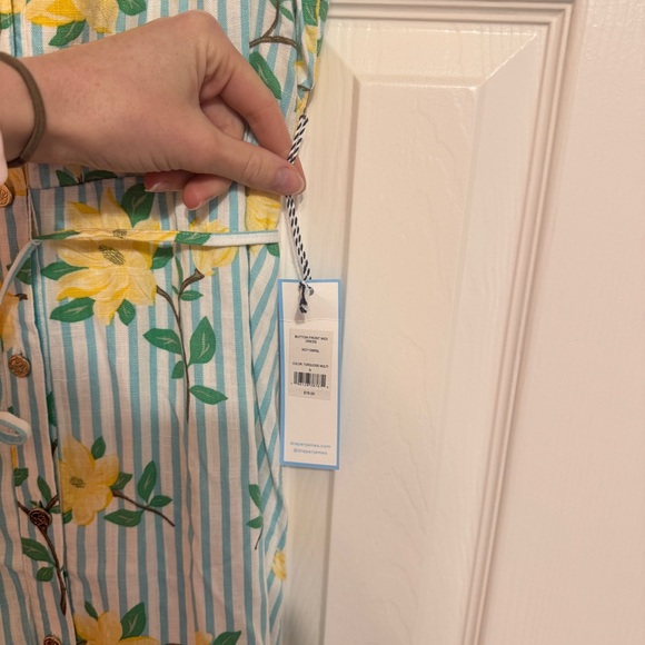 Draper James RSVP Floral Striped Dress NWT - Picture 5 of 5